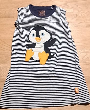 Sommerliches Pinguin Kleid von Wild Republic, Grösse 92