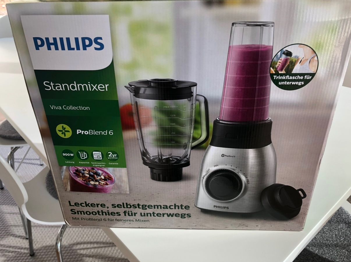 Philips Küchengeräte: Philips Standmixer - Top Zustand! – Gebraucht aus Grafstal von Katarina92