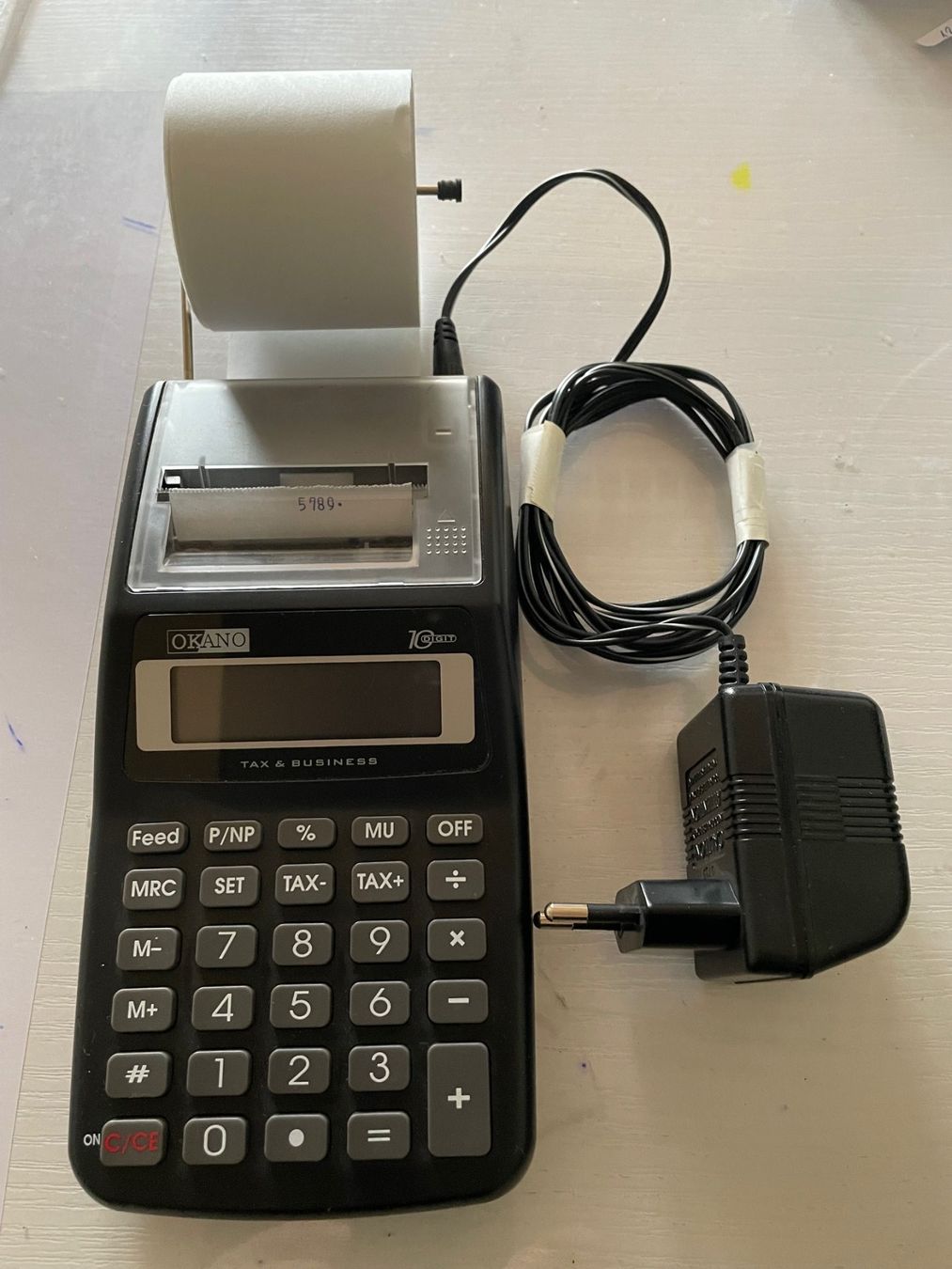 Calcolatrici tascabili: TISCHRECHNER NETZ UND BATTERIE – Usato da schaffhausen venduto da gka_96cv