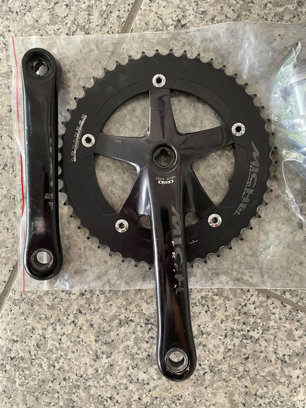 Pezzi di ricambio: Miche Primato Kurbel 170 mm + 48T – Usato da Zürich venduto da aeroflo1