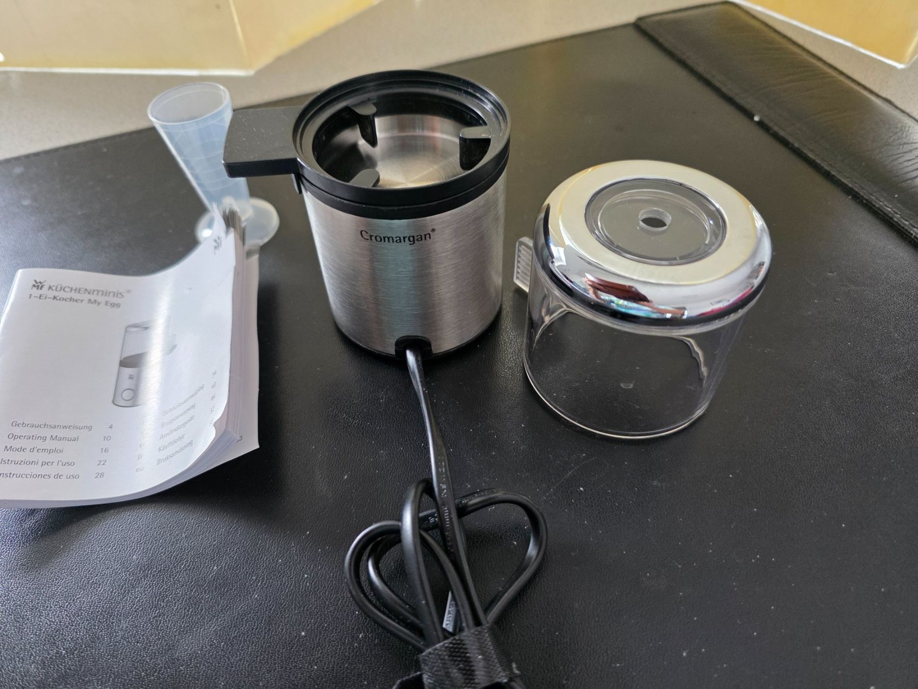 WMF Elettrodomestici da cucina: WMF Eierkocher KÜCHENminis My Egg 1-Ei – Usato da Burgdorf venduto da Liss 1