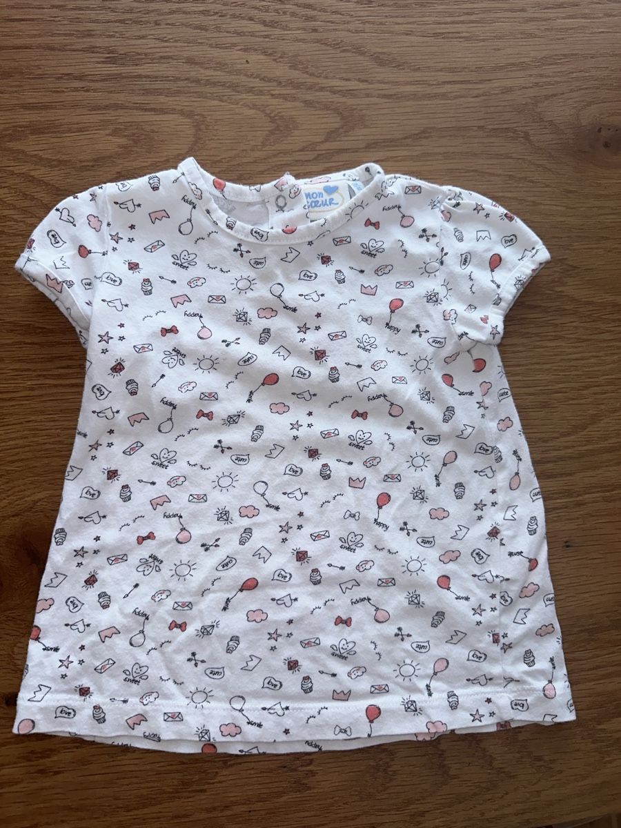 Blusen, T-Shirts & Tops: Gr 80 shirt mon coeur – Gebraucht aus Wettingen von hak_52m8