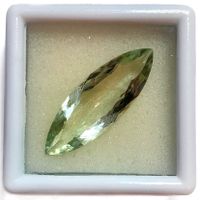 Améthyste verte 8.77 ct - 26x10 mm