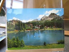 Arosa Untersee Strandbad 1967 Postkarte  2