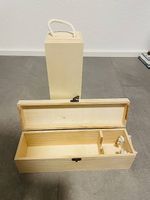 Scatole in legno porta bottiglie vino