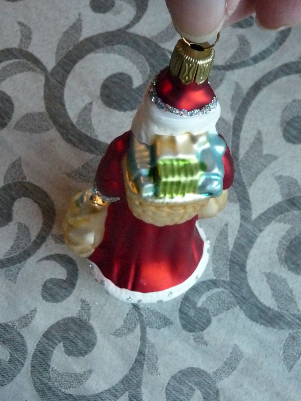 Toutes les décorations: Weihnachtsmann mit Sack, stehend, Christbaumschmuck – Neuf avec emballage d'origine à Alpnach Dorf par marvo 8