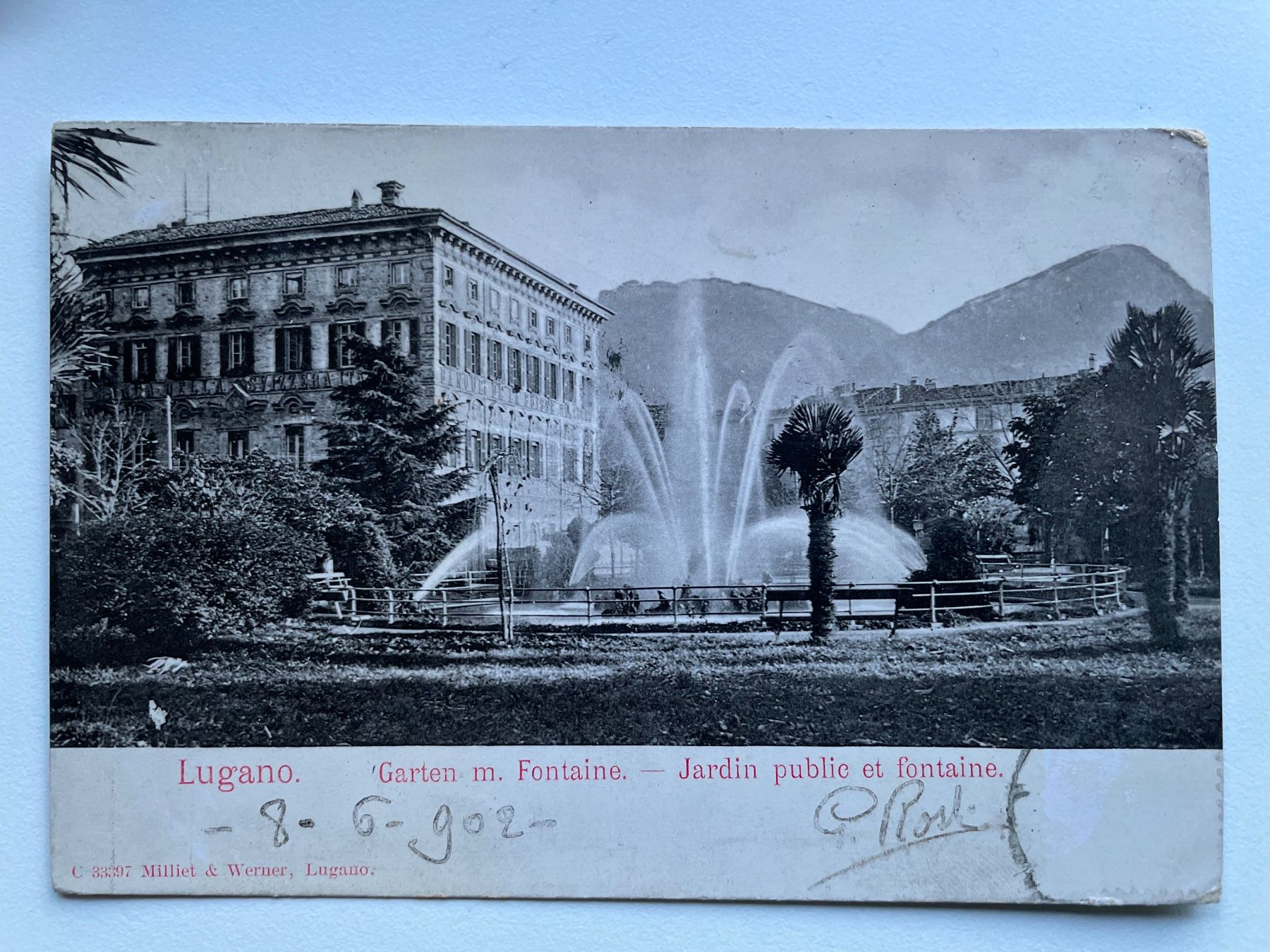 Cartoline postali: Lugano 1902 – Usato da Faido venduto da Luca555