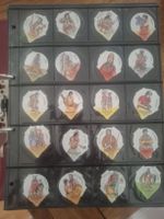 Komplette Sammlung von Kaffeerahmdeckeli
