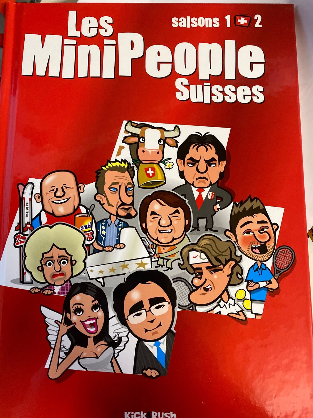 Fumetti: Les MiniPeople Suisses, saisons 1 et 2, BD – Usato da Le Brassus venduto da cinema13