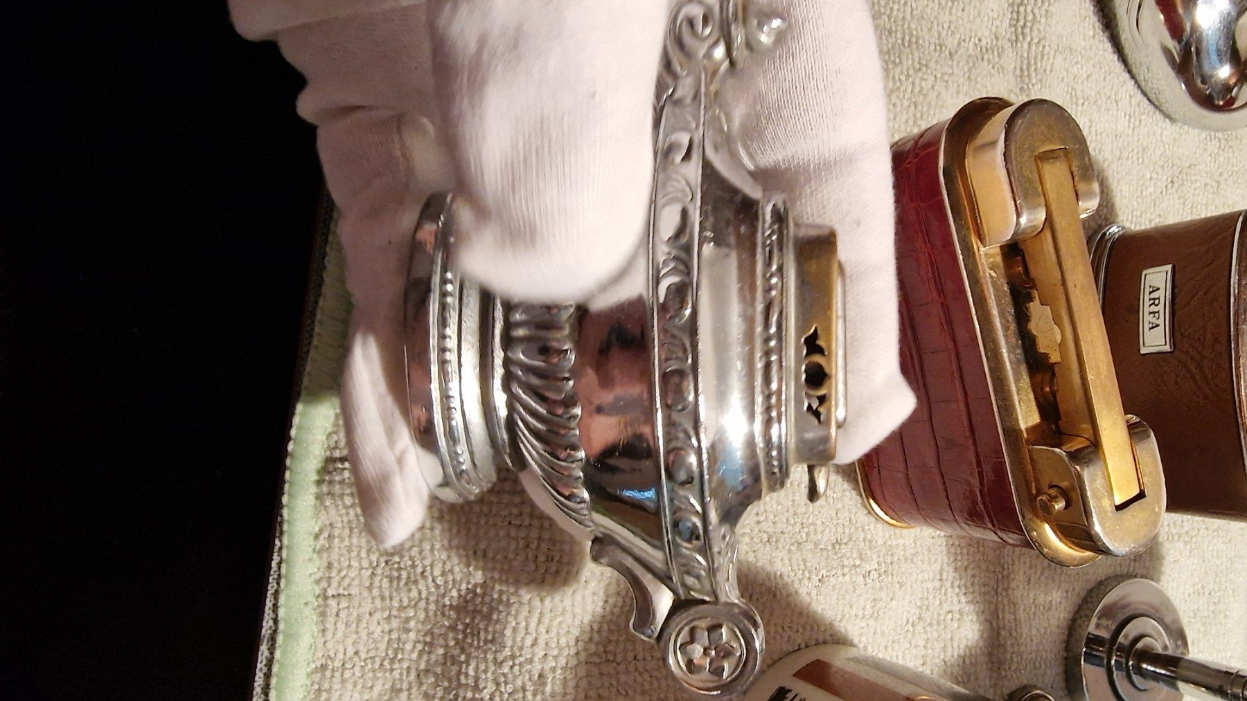 Accendini: Sammlung 7 Tischfeuerzeuge ca 1960 – Usato da Widnau venduto da TheOldLighters 8