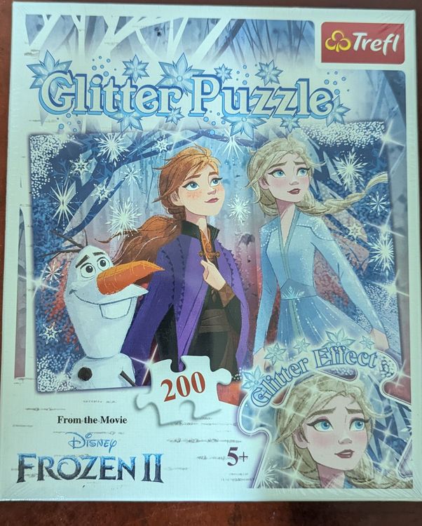 Frozen 2 Glitzer Puzzle, 200 Teile, Tref | Kaufen auf Ricardo