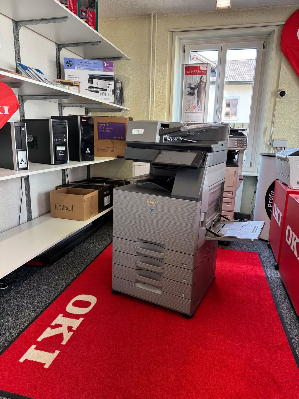 Sharp Drucker: Digitales A3-Farb-Multifunktionsdrucker, Sharp BP55C26CH – Gebraucht aus Rüti ZH von Sharp-Aries 2