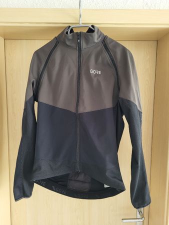 Gore Radjacke Herren schwarz grau sehr guter Zustand