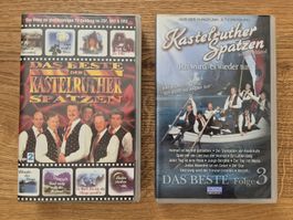 2 Musikkassetten "Kastelruther Spatzen"