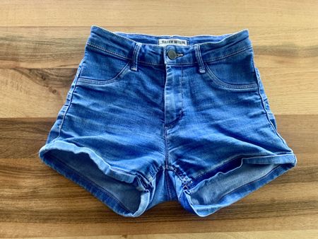 Shorts Jeans Tally Weijl Grösse 34 Damen 146 152 Mädchen