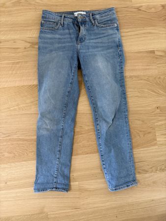 Light blue female jeans Mango 36