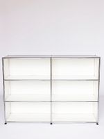 USM Haller Regal, reinweiss, Ausstellungsmodel