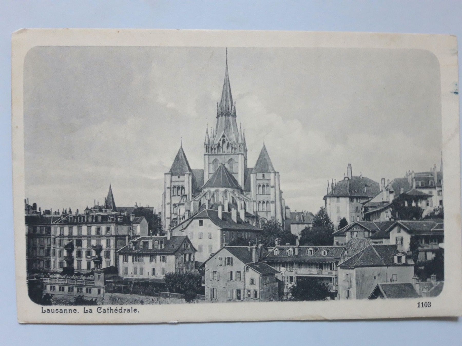 Cartoline postali: Lausanne La Cathedrale – Usato da Sargans venduto da nicsam1815