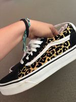 Baskets Vans Old Skool léopard noir EUR 38 US 6