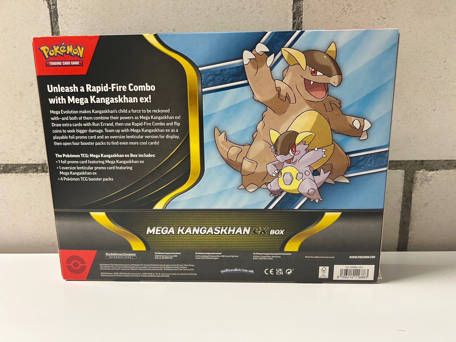Pokémon Carte collezionabili: Pokémon Mega Kangaskhan EX Box – Nuovo e nell'imballaggio originale da Wangen an der Aare venduto da SG94 1
