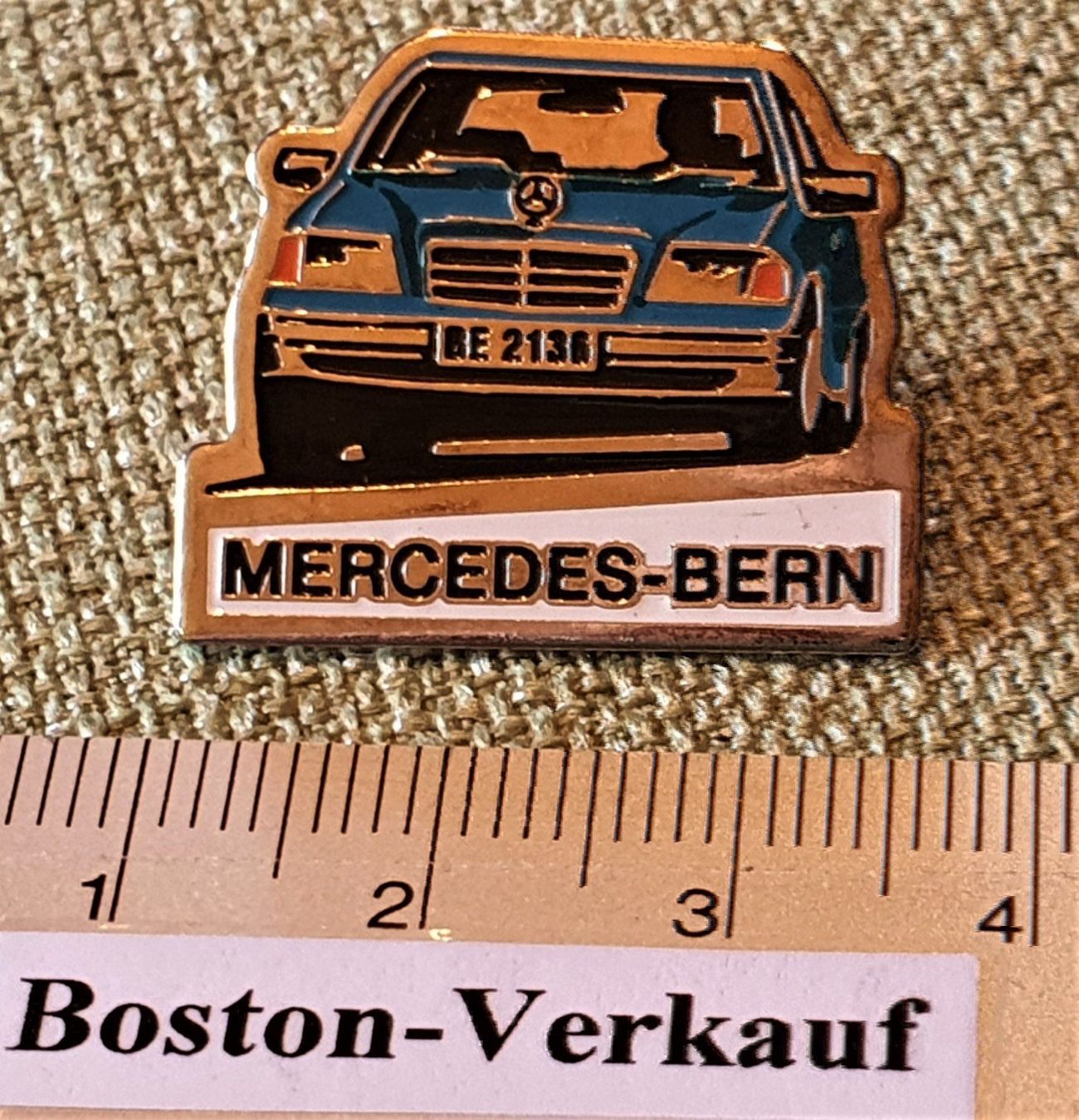 Placchette & Badge: B331 - Pin Mercedes Bern BE 2136 Schweiz – Usato da Reinach BL venduto da Boston-Verkauf 2