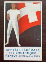 GENÈVE Fête fédérale de gymnastique 1925