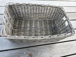 Geflochtener Korb 60x37 cm Höhe 23