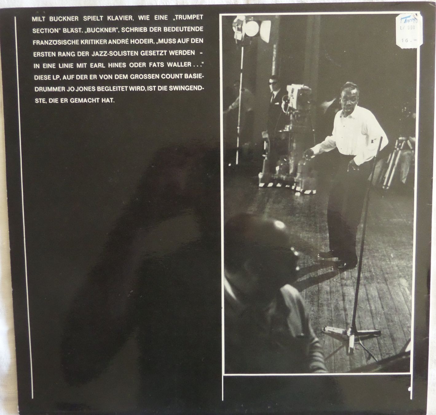 Dischi in vinile: Milt Buckner – Play Chords – Usato da Genève venduto da CDLPBookS 1
