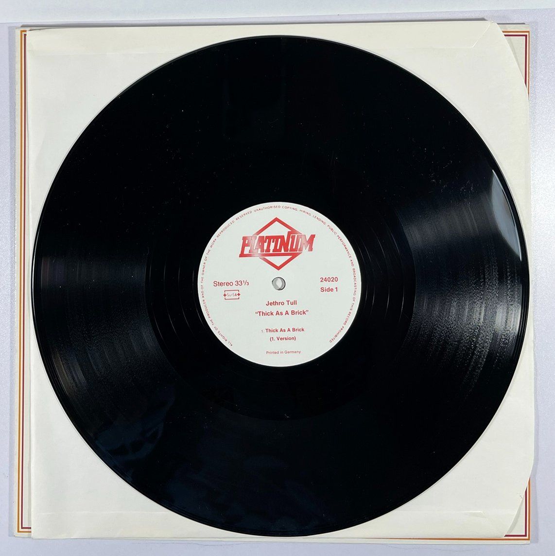Dischi in vinile: LP: JETHRO TULL - Thick  As A Brick (Maxi CH-Version 1985) – Nuovo (secondo la descrizione) da Frenkendorf venduto da Yard-Sale-2000 2