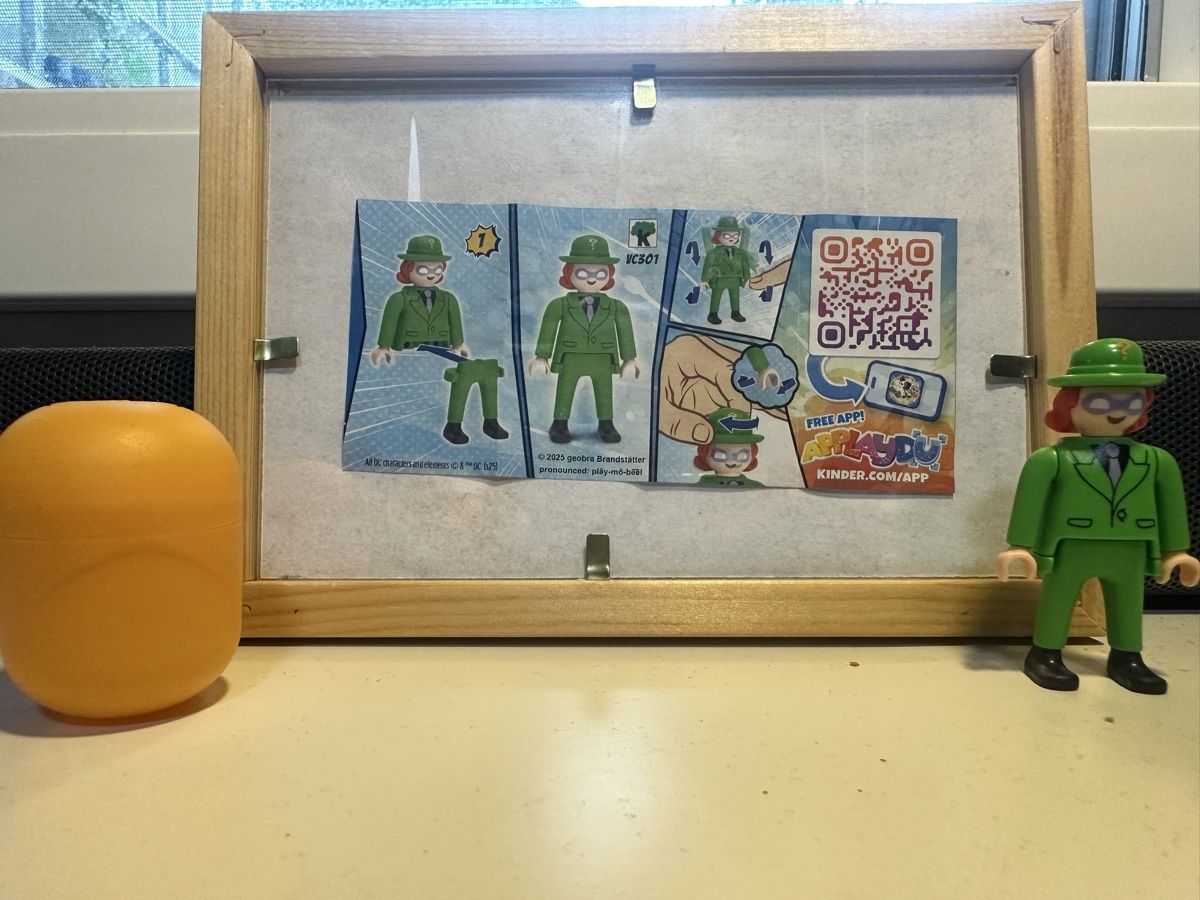 Playmobil Giocattoli: Kinder Überaschungs Ei Detective Comics - Riddler – Nuovo e nell'imballaggio originale da Zofingen venduto da arl_2mj6