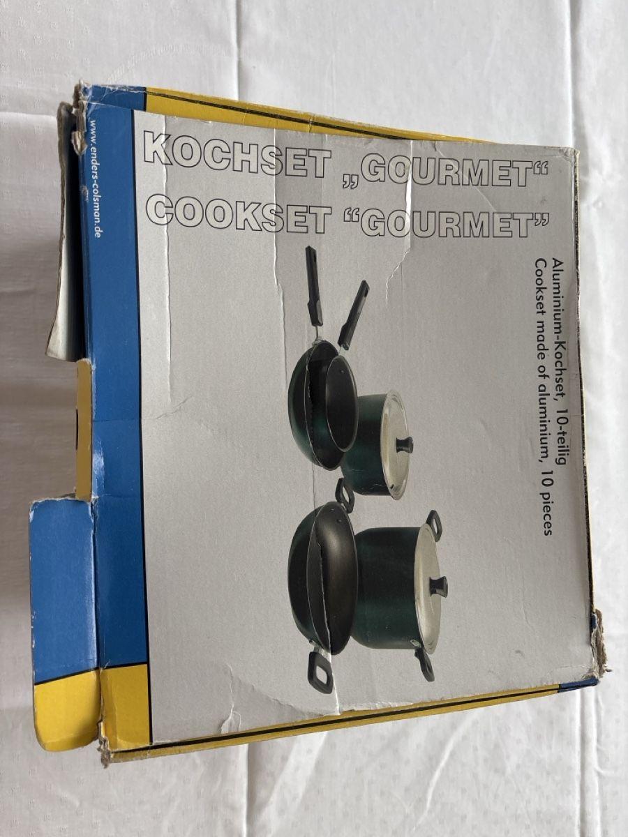 Padelle: Enders Aluminium-Kochset 10-teilig – Usato da Unterengstringen venduto da hab_dyp5