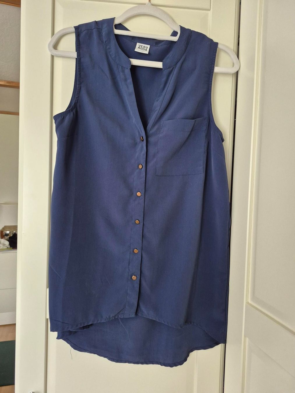 Vero Moda Camicette: Ärmellose Bluse von Vero Moda - Grösse S – Usato da Oberdorf NW venduto da Raf.