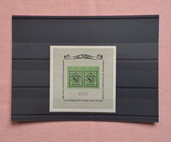 schöner Block Genfer Adler 1943 postfrisch W18 KW CHF 90.-