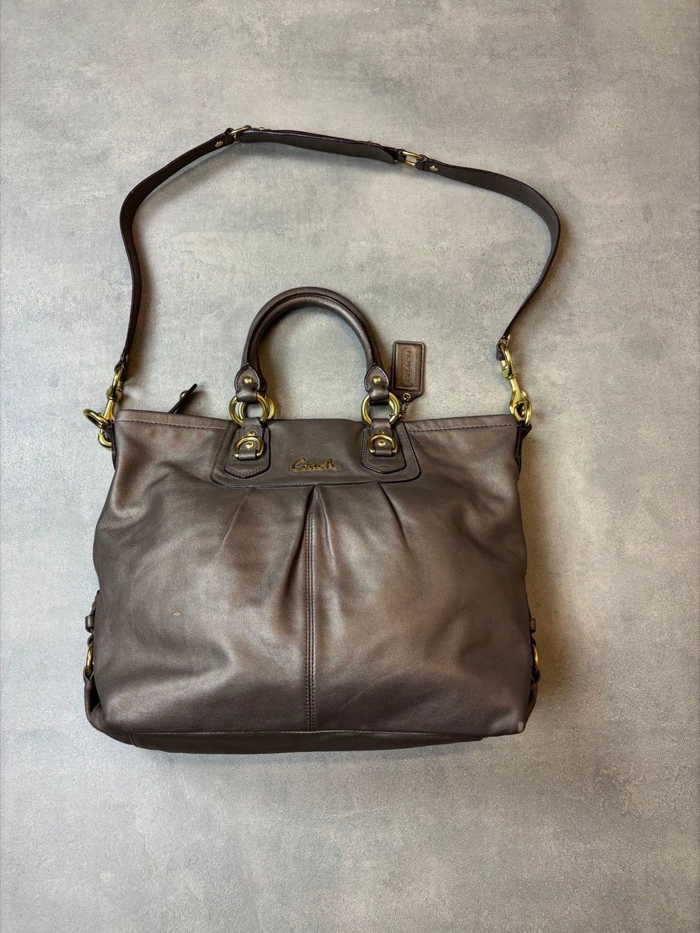 Coach Borse da donna: Coach Leather 2-Way Bag – Usato da Tägerwilen venduto da Akh.Boutique 1