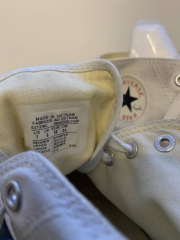 Scarpe da donna: Converse Damen weiss Gr. 38 – Usato da Einsiedeln venduto da ver_sb5p 1
