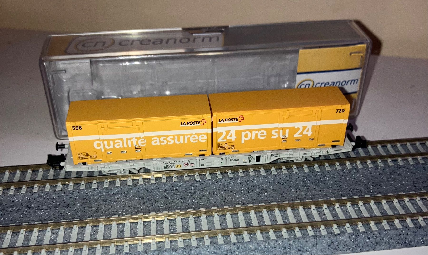 Modelleisenbahnen: wagon marchandise La Poste Creanorm – Neu (gemäss Beschreibung) aus Dompierre VD von imm_9cjt