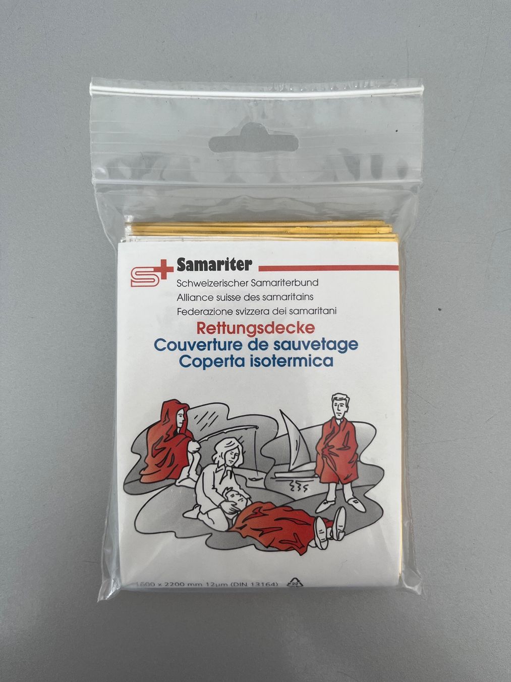 Kit di pronto soccorso: Rettungsdecke/Notfalldecken Neu – Nuovo e nell'imballaggio originale da Unterägeri venduto da flu_zp5d