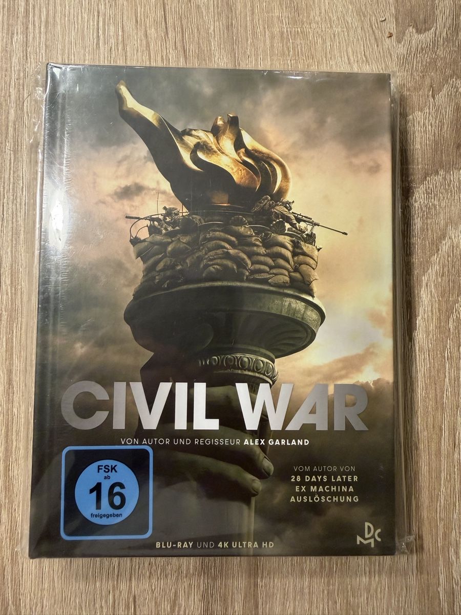 Tutti i DVDs: Civil War Mediabook - NEU/OVP – Nuovo e nell'imballaggio originale da Stein am Rhein venduto da ricks0r