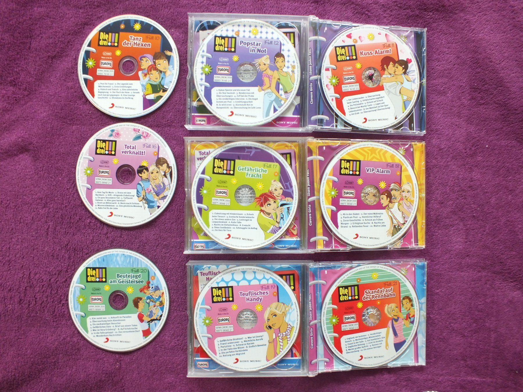 Hörbücher: 9 - Die drei !!! - Hörspiel - CD´s – Gebraucht aus Müllheim Dorf von Seeeule01 7