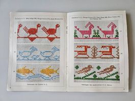 Brochure Point de croix / "Kreuzstiche" H.C. Broderie Suisse