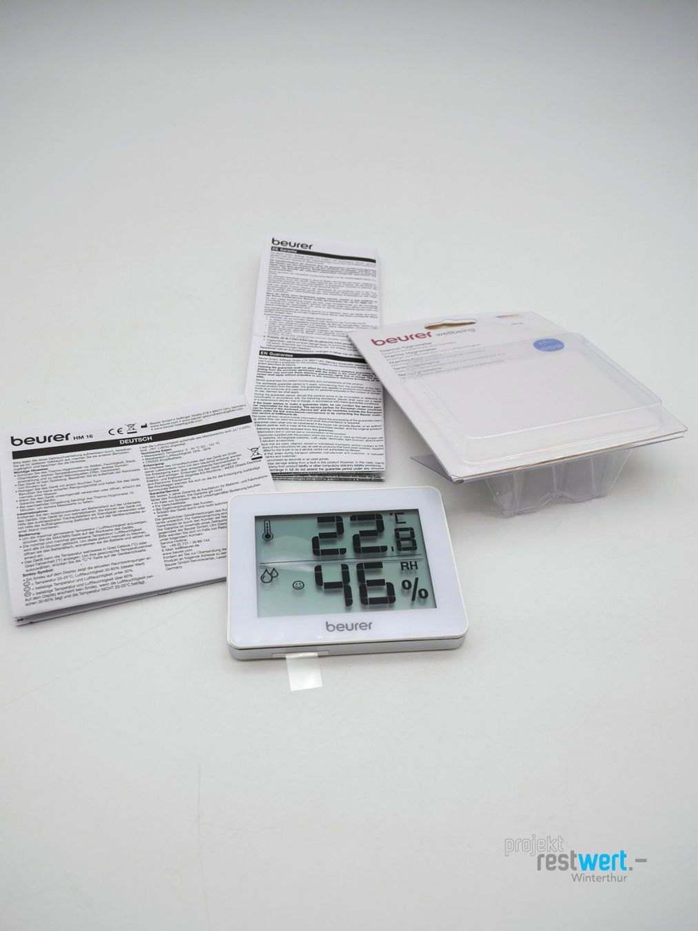 Beurer Altro per la casa: Beurer Thermo-Hygrometer HM 16 – Nuovo (secondo la descrizione) da Winterthur venduto da Restwert_Winterthur