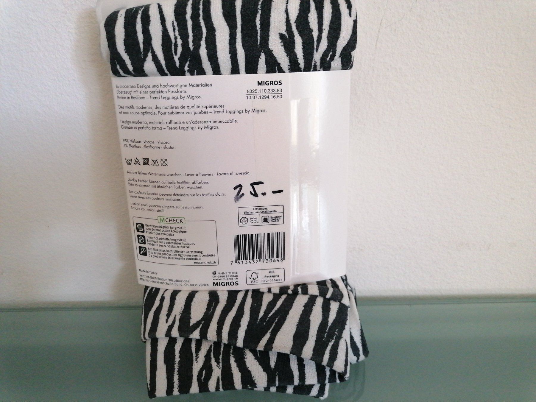 Pantalons: Trend Leggings Gr. L d'Grau – Neuf avec emballage d'origine à Bäch SZ par Swissy46 2