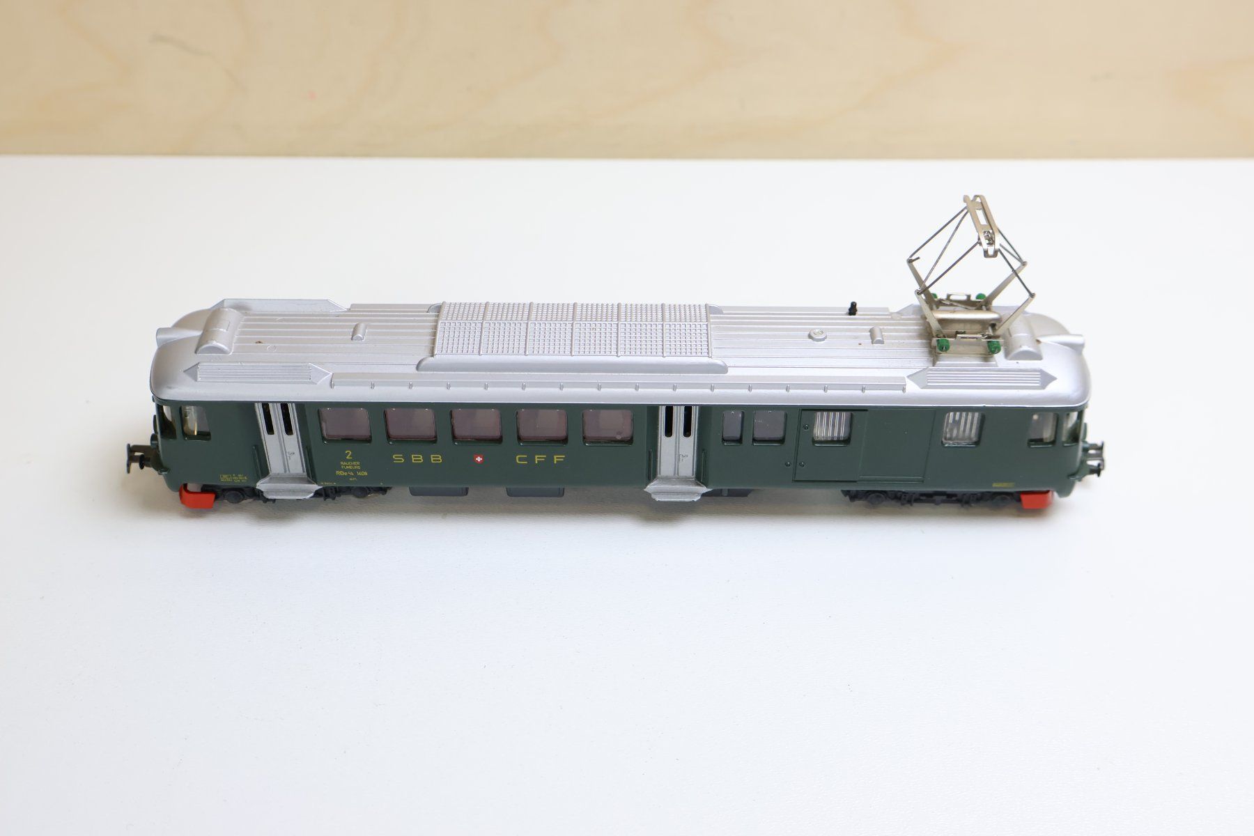 Hag Modellini di ferrovie: HAG SBB Triebwagen RBe 4/4 E-Lok - Digital H0 – Difettoso da Winterthur venduto da Monstera 8