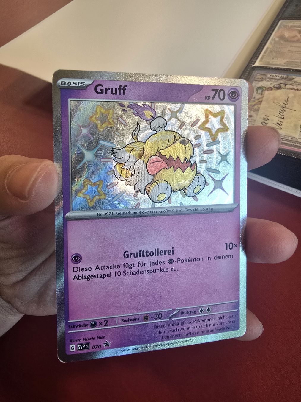 Pokémon Carte collezionabili: Pokemon, Gruff, Holo Promo DE  – Nuovo (secondo la descrizione) da Pfäffikon SZ venduto da gmw_8nk9 2
