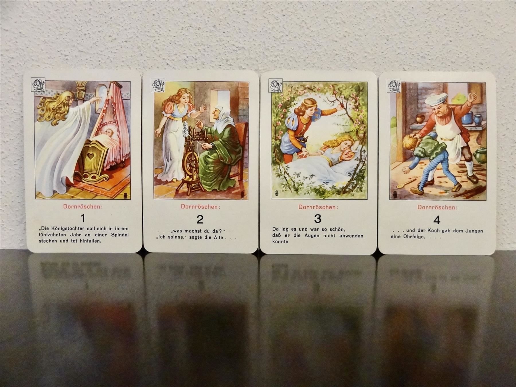 Giochi: schönes altes Quartett MÄRCHEN – Usato da Kerzers venduto da wisaundso 9