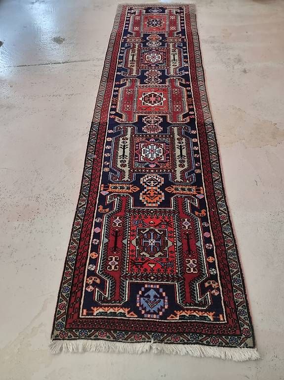 Tappeti: 79×306 Orientteppich Läufer Handgeknüpft – Usato da Olten venduto da Mezopotamya