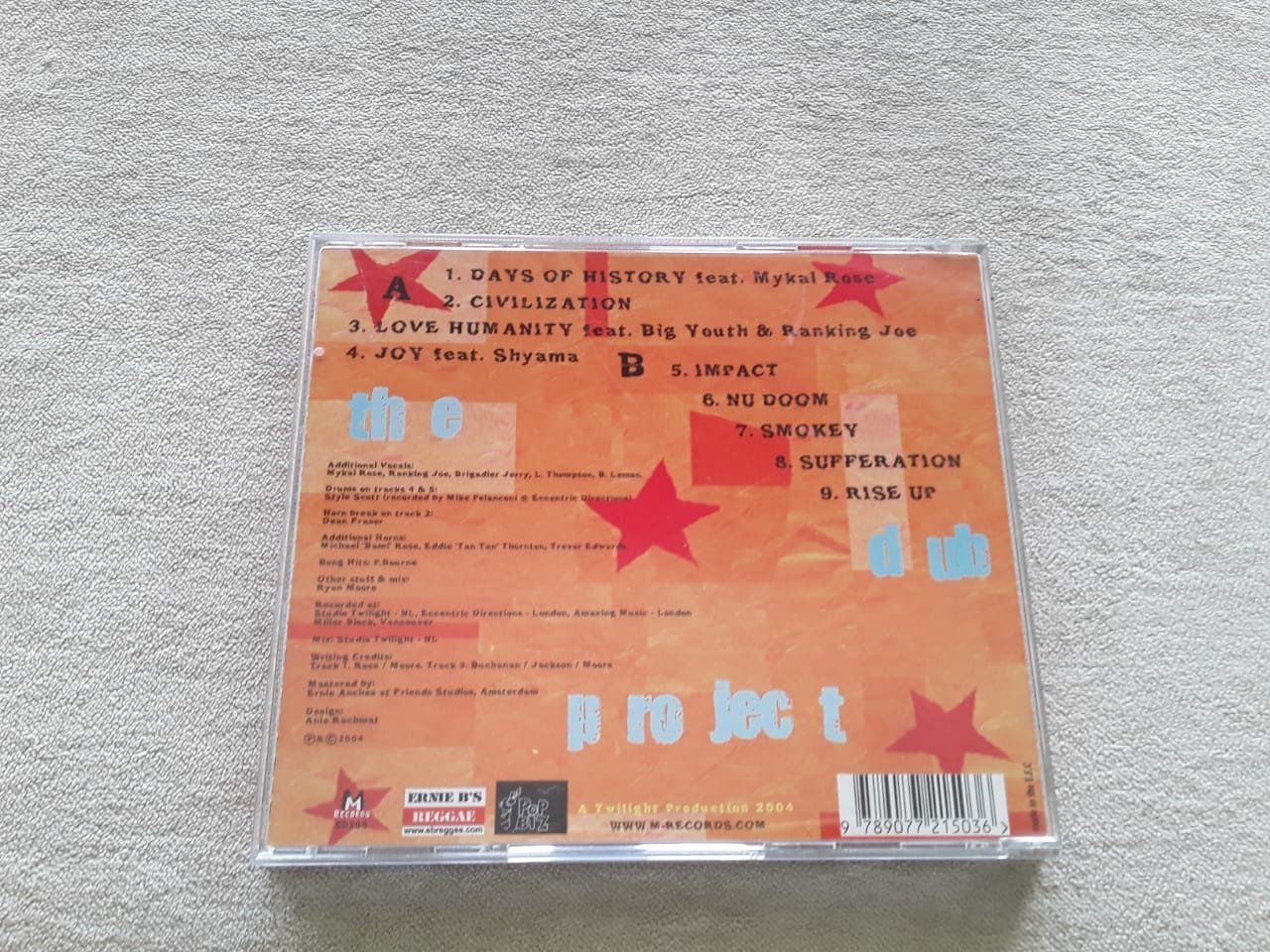 CD: The Dub Project – The Dub Project – Usato da Lenzburg venduto da Sepulmander 3
