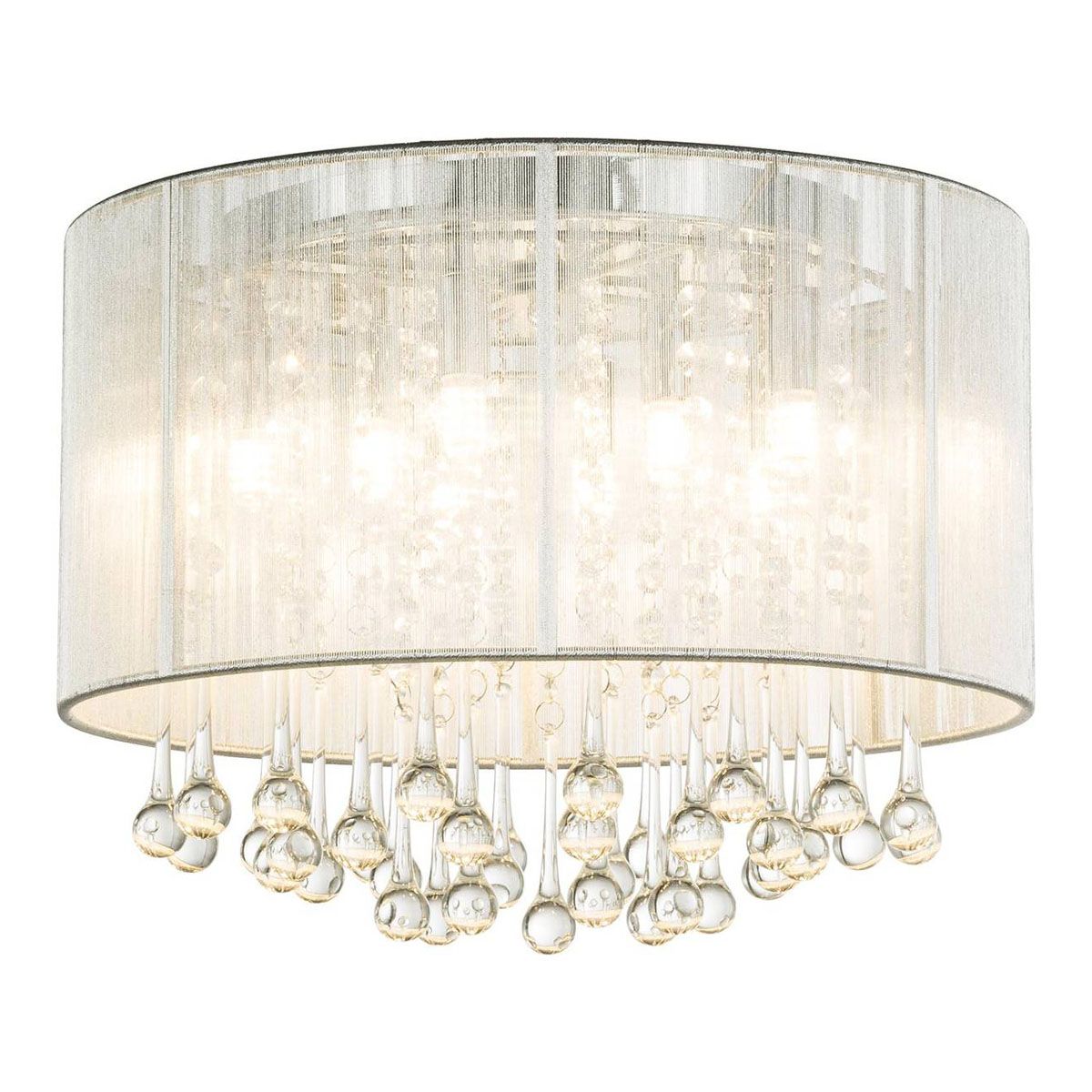 Lampadari & plafoniere: Deckenleuchte, Seide, 40 cm Ø – Nuovo (secondo la descrizione) da Kreuzlingen venduto da Smart-Light 2