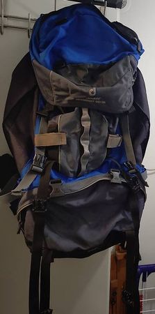 Deuter Aircontact 60+10 liter, mit VariQuick