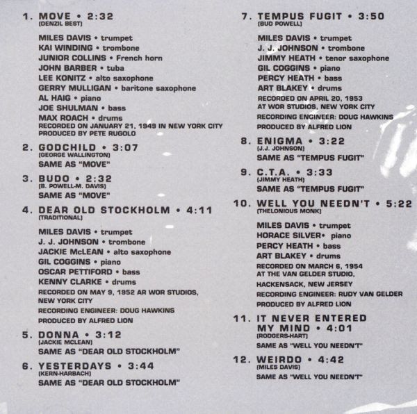CDs: Miles Davis CAPITOL BLUE NOTE YEARS  Cannonball Adderley CD – Gebraucht aus Kandergrund von Sososo 4